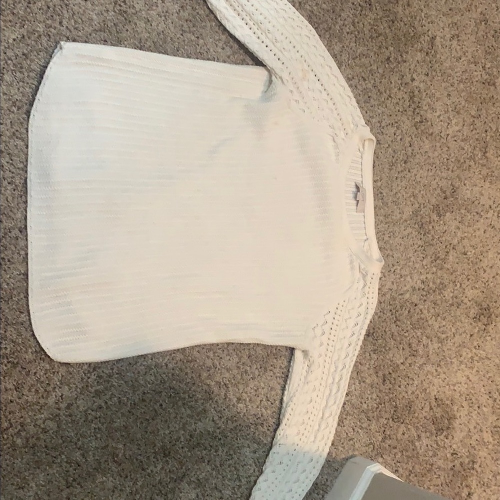 White Loft sweater
